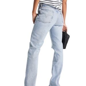 Levi’s 501S Distressed Raw Hems Jeans Size 30